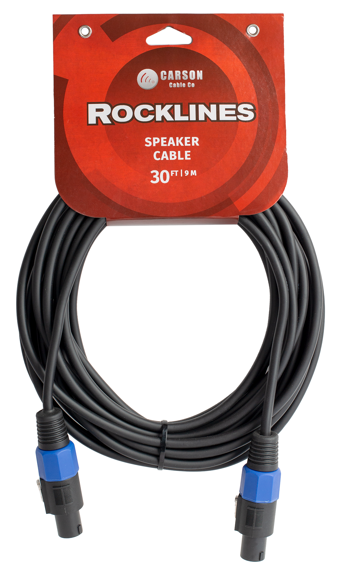 Carson | RSN30 | 30 ft Speaker Cable | Black Carson | RSN30 | 30 ft Speaker Cable | Black